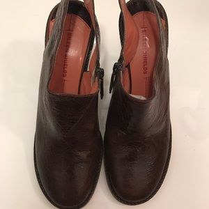 Eileen Shields slingback booties. Size 38.5.